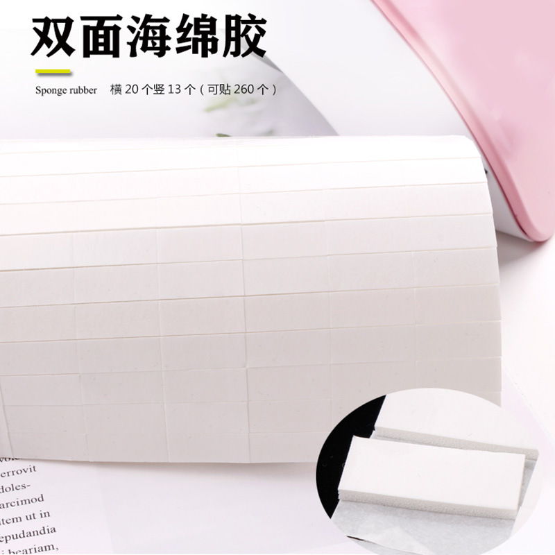 Nail Art Tools, Nail Color Swatches, Double-Sided Tape, Color Swatch Book, Fixing Clay, Sponge Glue, 260 Grids Nail Color Swatch Book