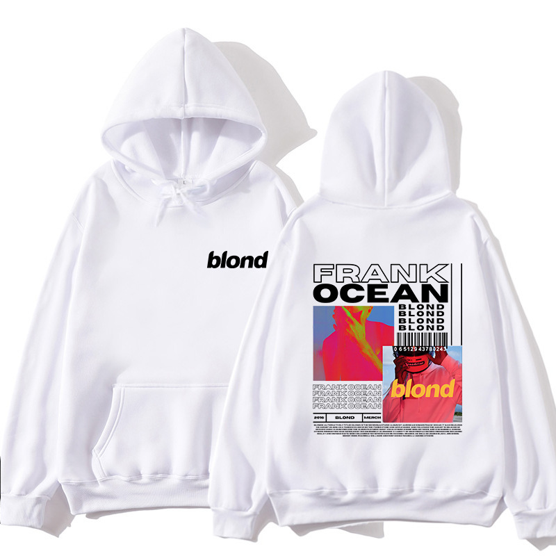 Frank Ocean Merch Sweatshirt Blonde Album Sweatshirt Men Hip Hop