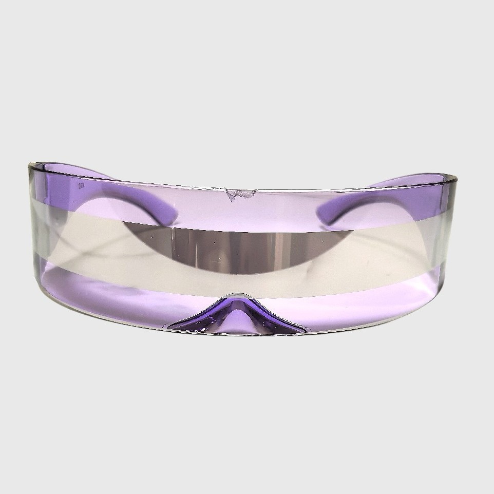 Punk New Fashion Headband Integrated Party Glasses, Personalized Party Sunglasses, Futuristic Warrior Glasses