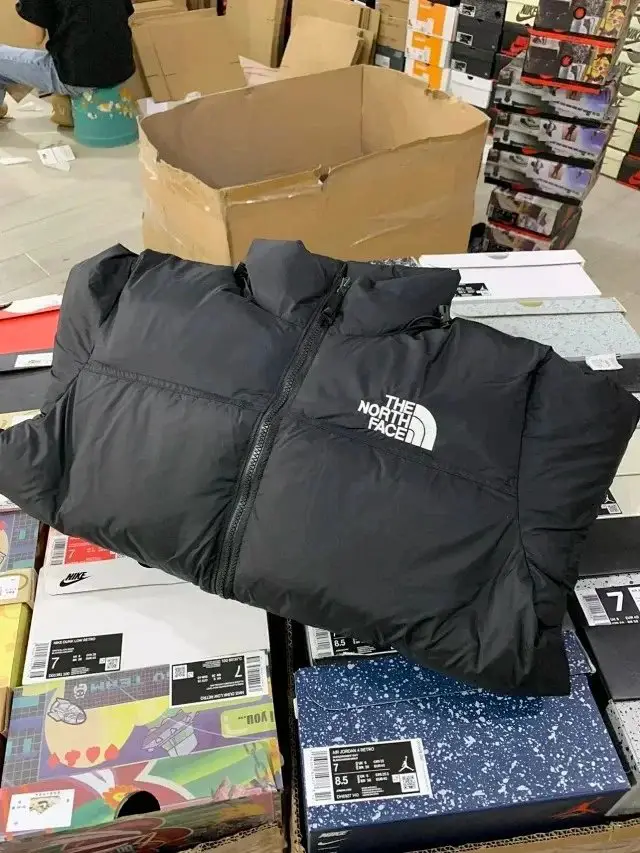 Black classic down jacket
