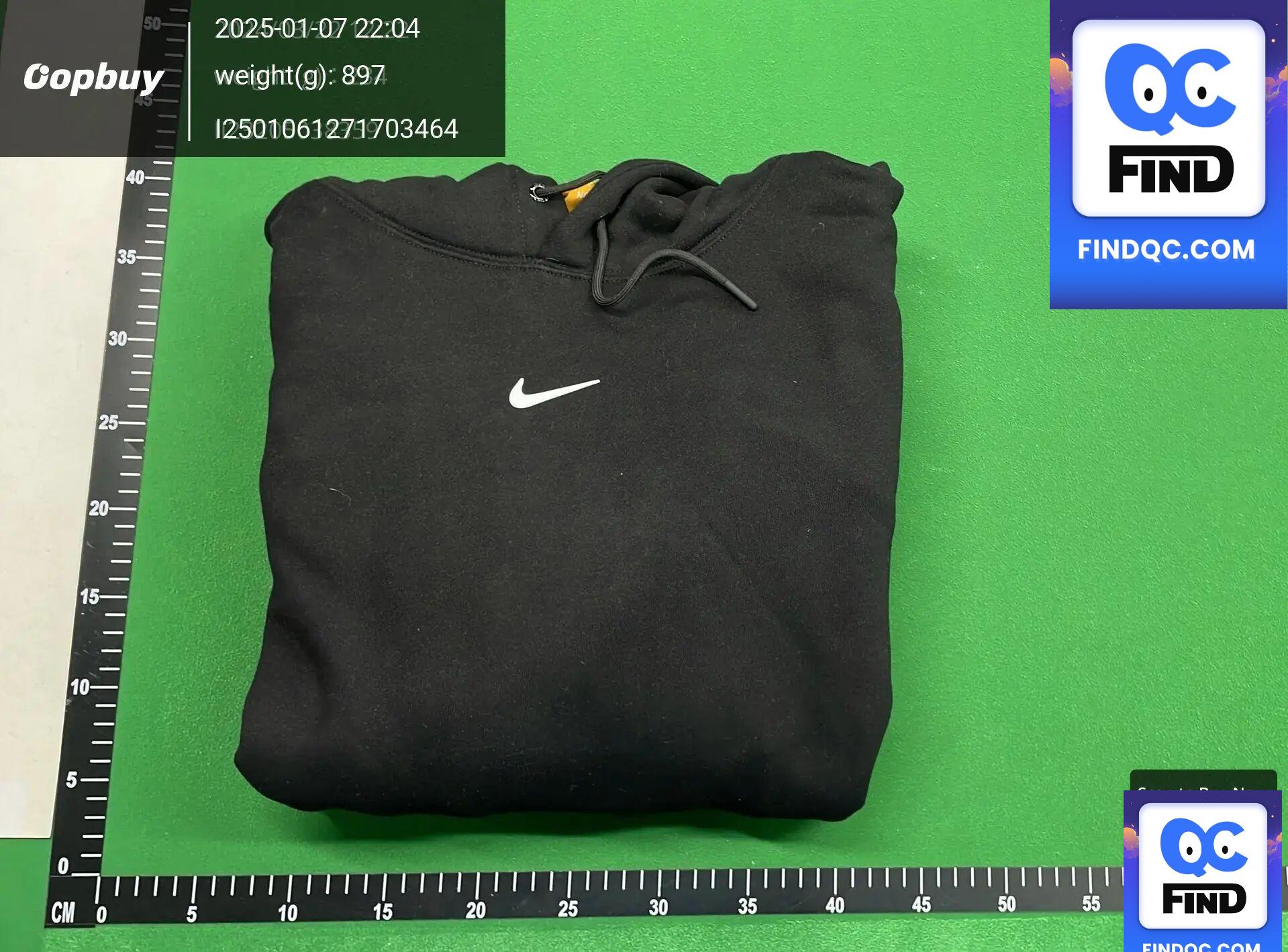 Nike NOCTA Black Hoodie QC