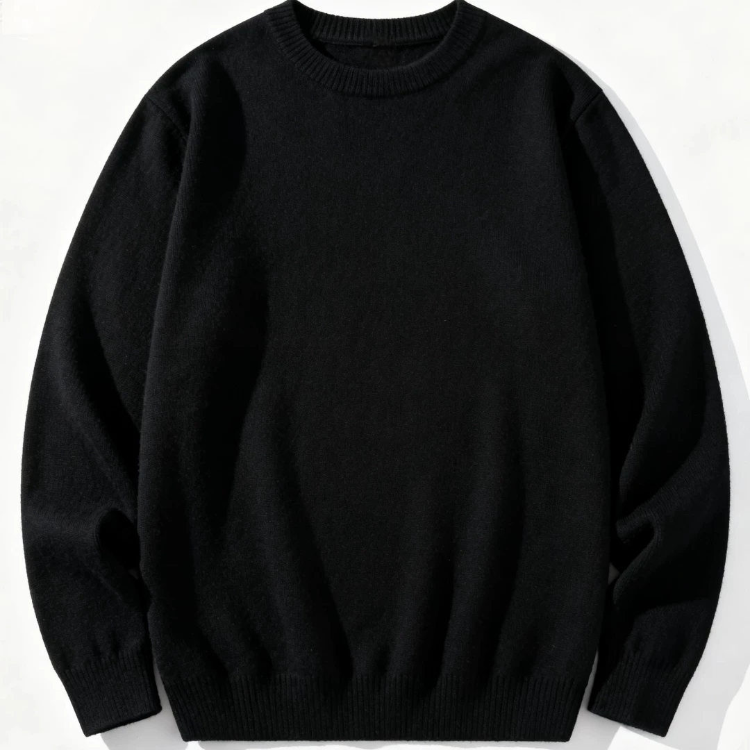 Left small bar zipper four-color stand up collar sweater 66010622