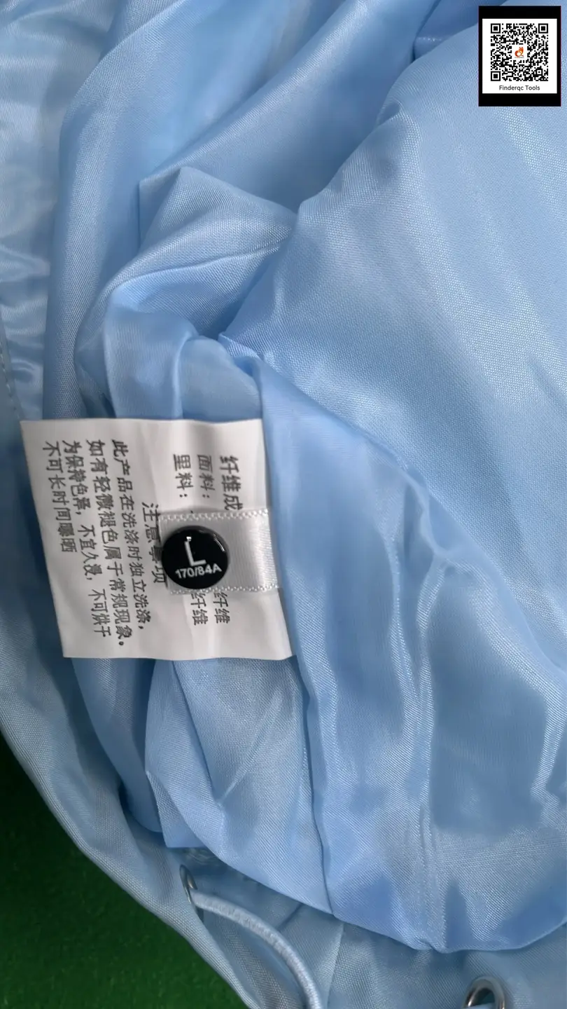 light blue jacket