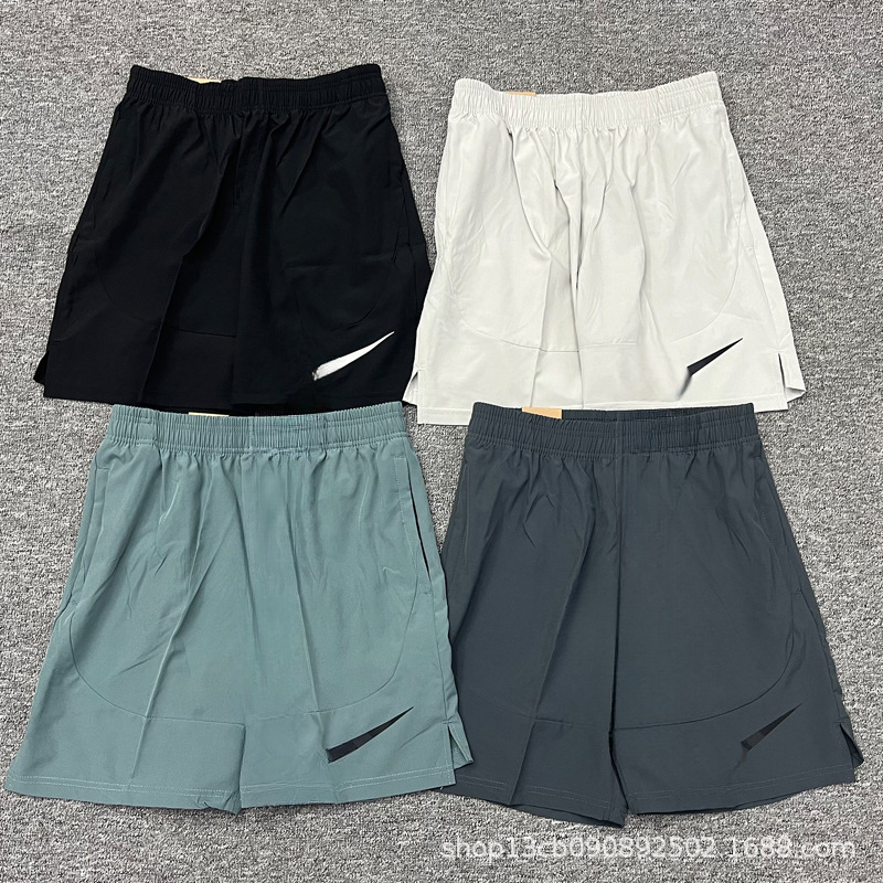 Summer New Quick-Drying Shorts Men's Track and Field Training Running Fitness Basketball Sports Quarter Pants Woven Five-Point Wholesale