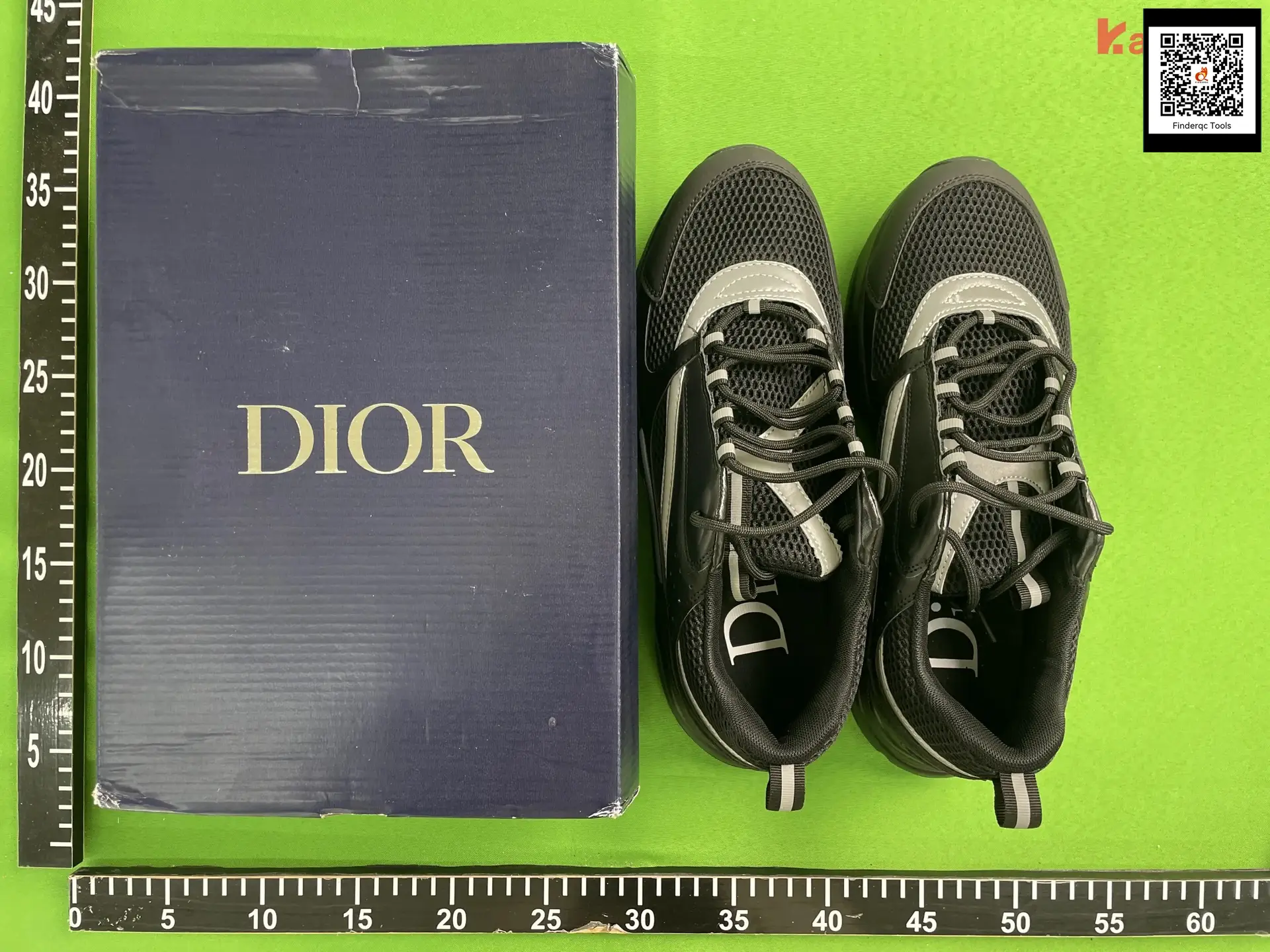 Dior B23 sneakers black