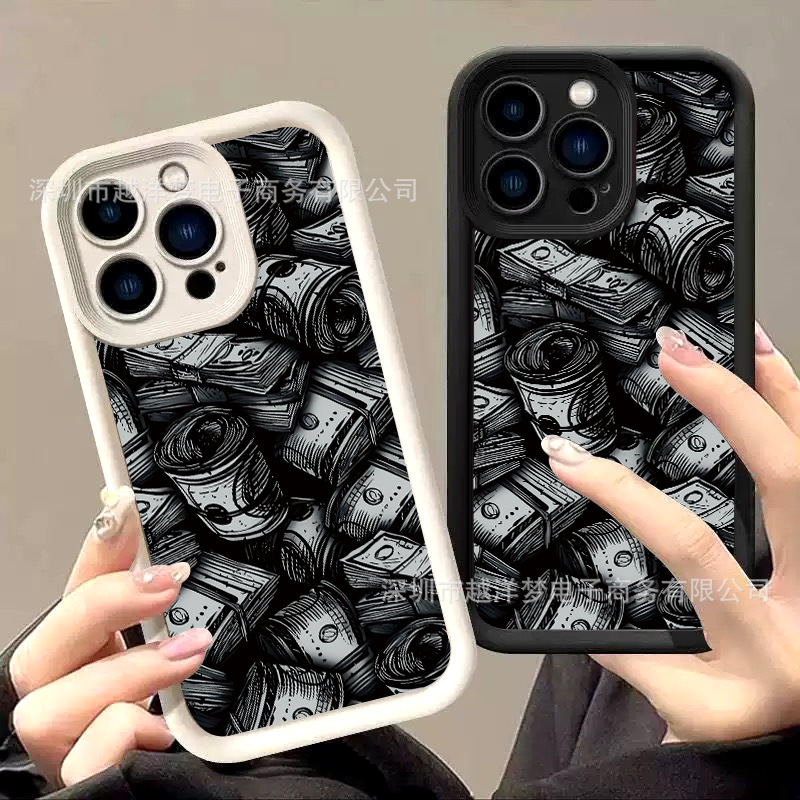 Cross-Border Us Dollar Iphone17Pro Mobile Phone Case 16/15/14/13 Tianyan Ladder 12 Apple 11Xsma