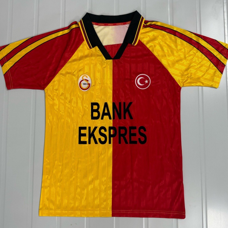 Retro Popular Turkish Galatasaray Short-Sleeved Sports Jersey Football Jersey