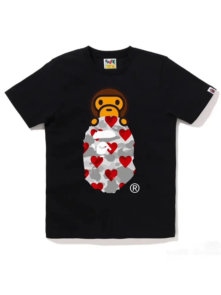 Trendy Brand Cross-Border Wholesale Supply Foreign Trade Dropshipping 230g Heavy Pe Shark Short-Sleeve T-Shirt