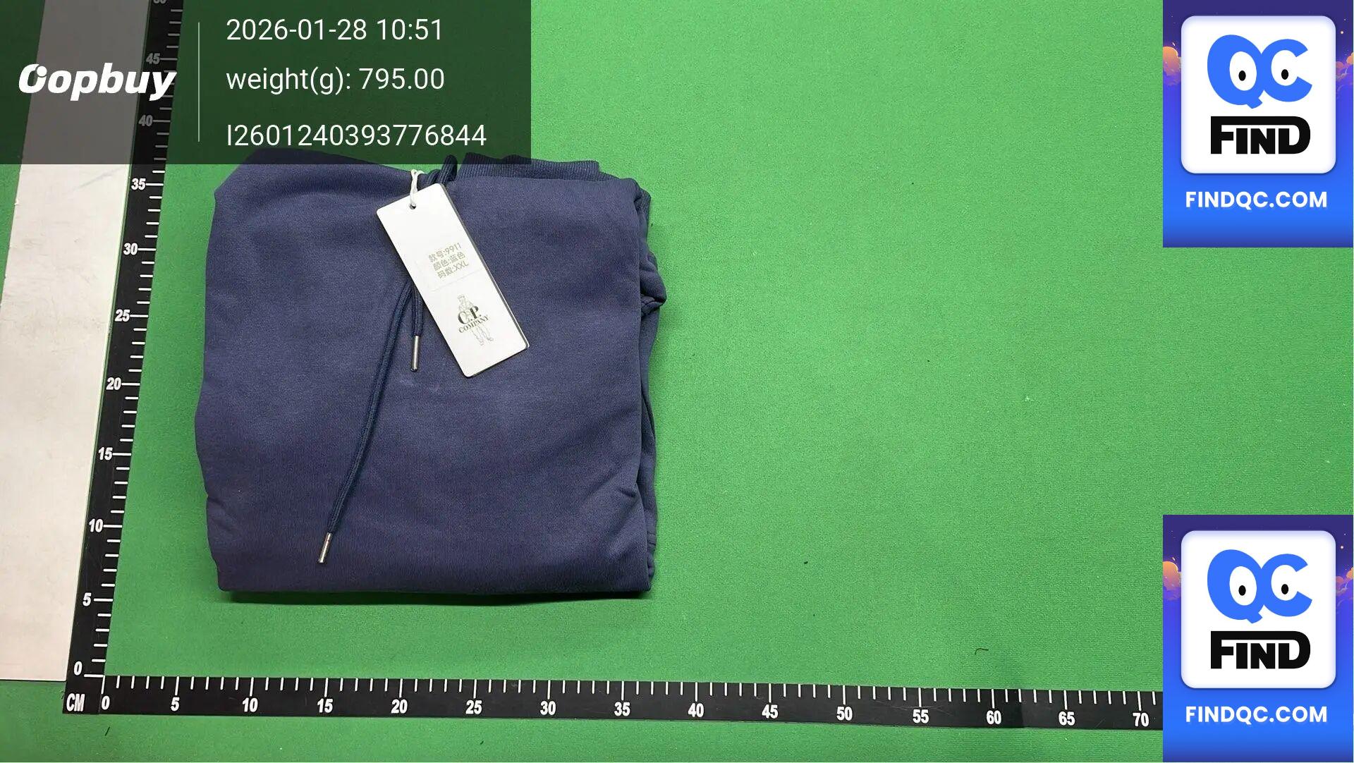 CP COMPANY Hoodie — QC-foto 3