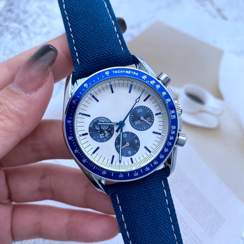 Fashion Super Series Meters Commemorative Multifunctional Quartz Men's Watch Steel Chronograph European Quartz Watch