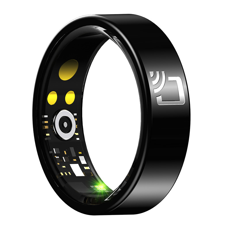 Cross-border New R20 Ceramic Smart Ring Heart Rate Blood Oxygen Sleep Monitoring NFC Access Meter Step Smart Ring
