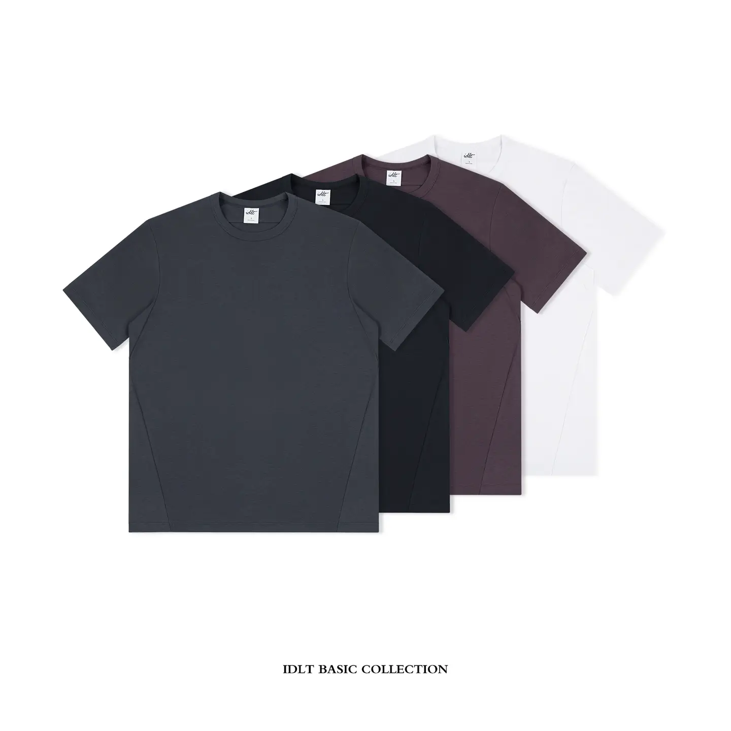Idlt Smooth Functional T-Shirt 230g Regular Shoulder Loose Fit Quick-Drying Casual Sports Outdoor Three-Dimensional Cutting Ct25