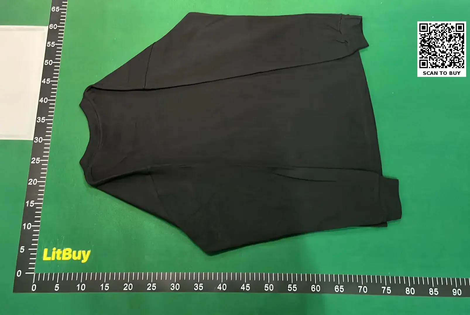 LitBuy Black Long Sleeve Shirt