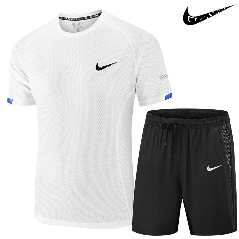 Nike Men's Running T-Shirt and Shorts Set