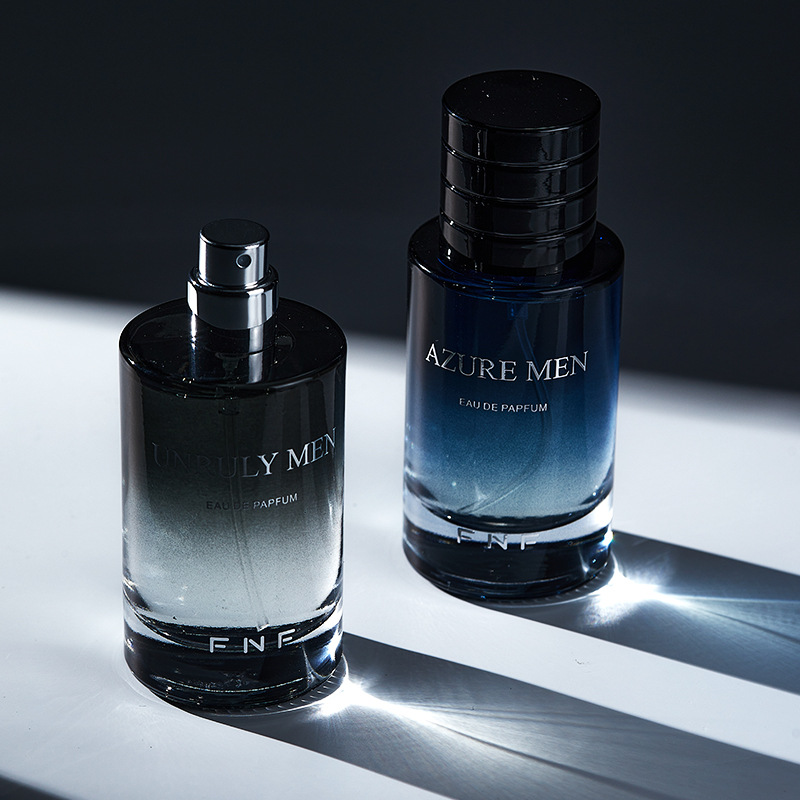 Intriguing Men's Series Azure Perfume Marine Wooden Fragrance Fresh and Lasting Light Fragrance Odi Silk Perfume