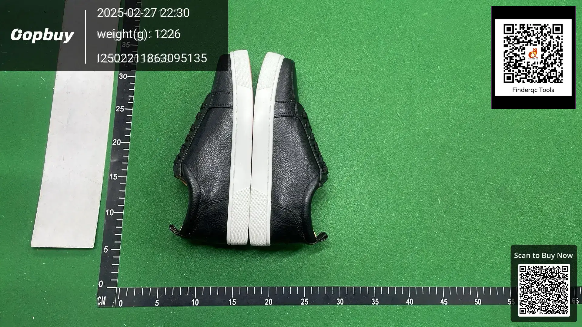 Black Leather Sneakers