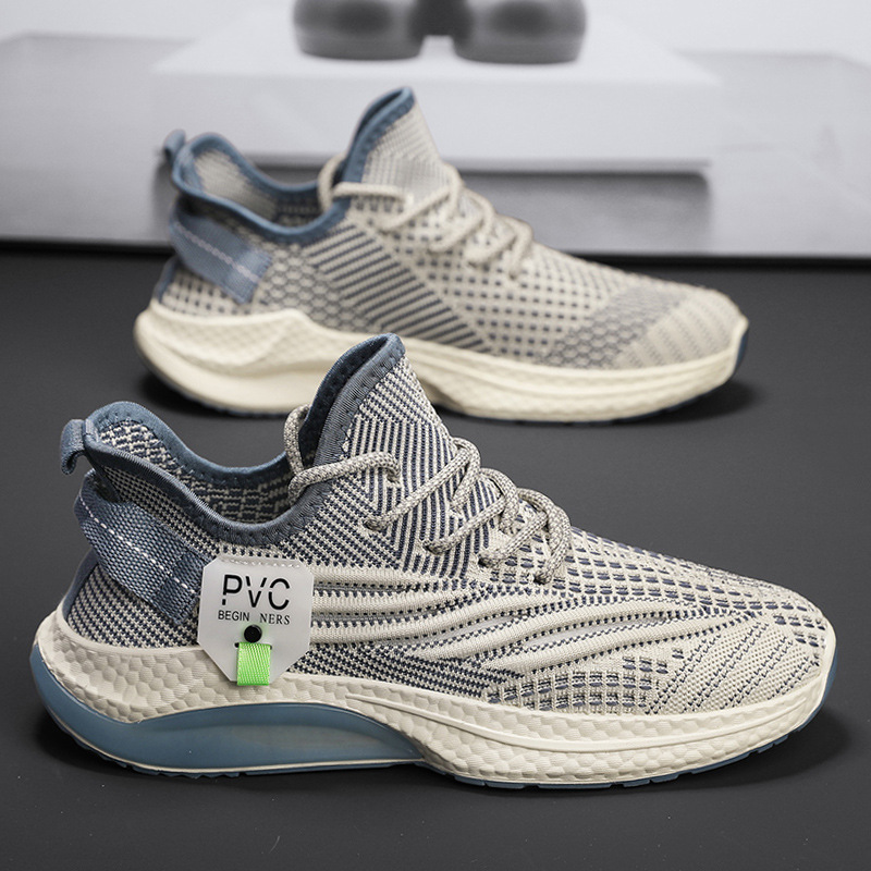 Putian Coconut Shoes Men's Summer New Breathable Single Mesh Shoes All-match Flying Woven Sports Casual Running Dad Trendy Shoes