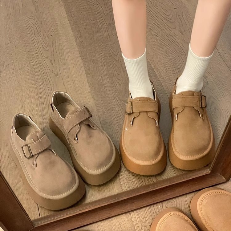 Women's Full-Wrap Birkenstock Shoes, Spring 2026 New Style, Slip-On Thick-Soled Height-Increasing Loafers, Mary Jane Birkenstock Shoes