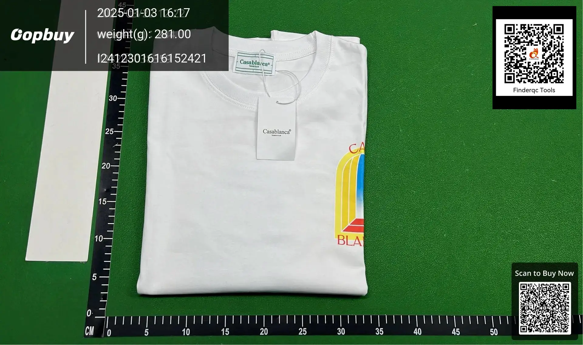 Casablanca Tennis Club Short Sleeve T-Shirt