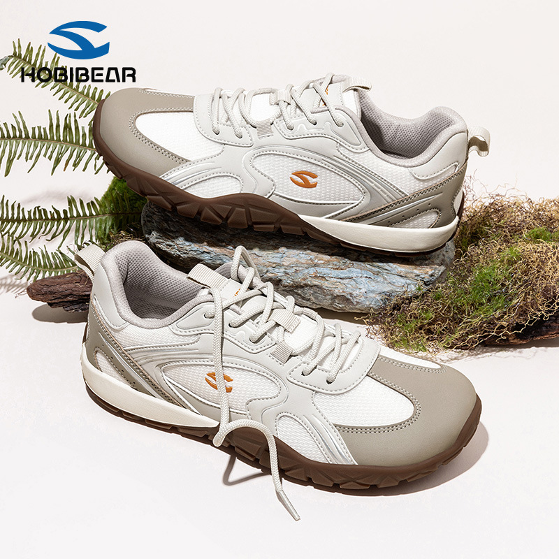 Hobibear Wide-Toe Shoes, Spring and Autumn Flat Shoes, Outdoor Sports Shoes, Wide-Foot-Friendly Casual Shoes, Factory Direct Sales