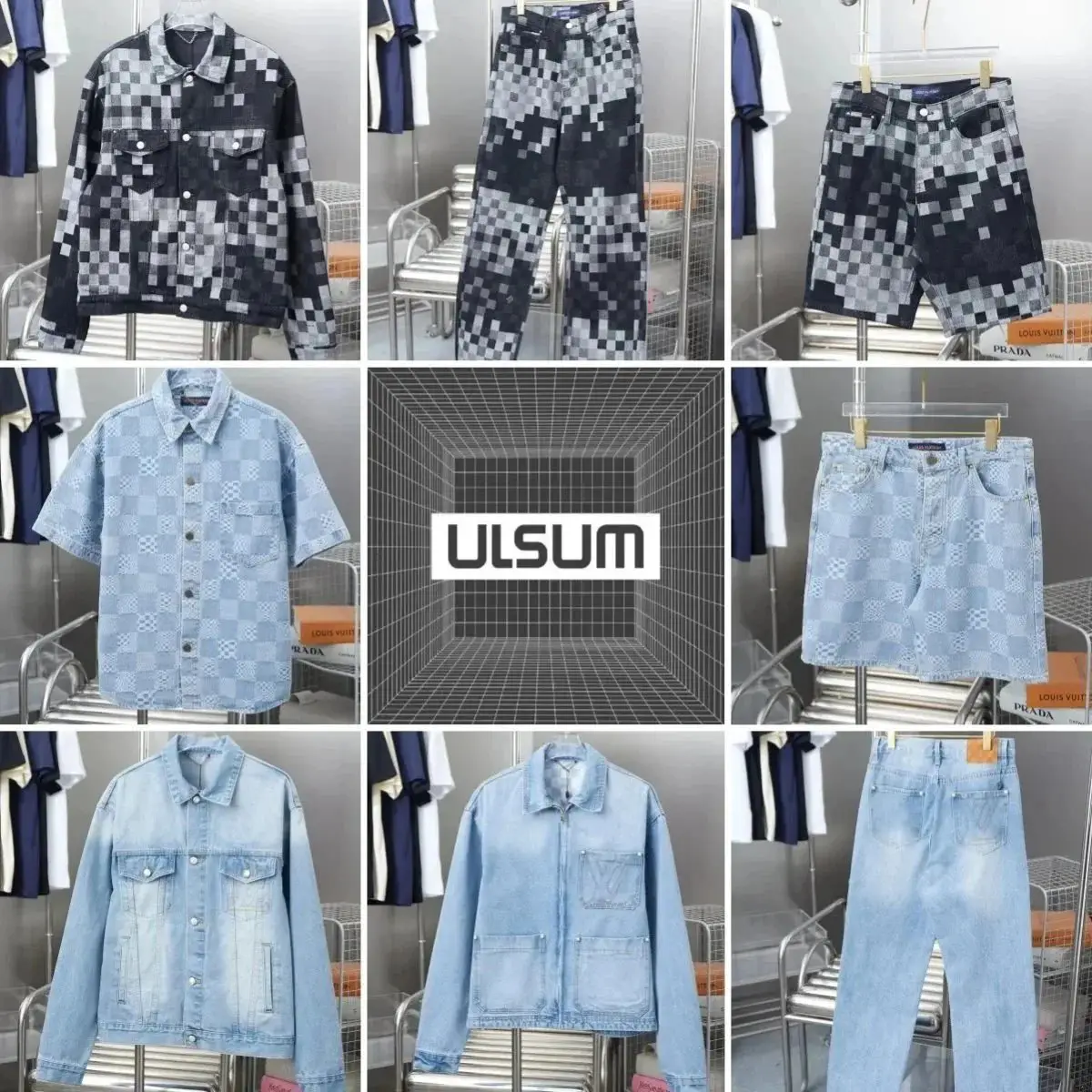 BQQ-Limited edition new washed blue denim suit-whatsapp:+86 17759116642