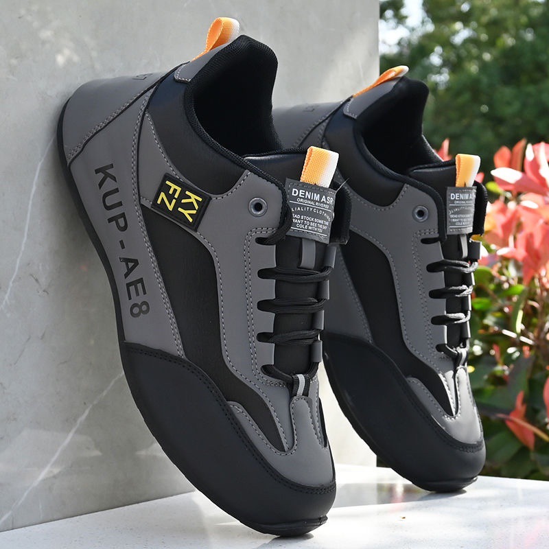 Brand Off-Size Men's Shoes Spring and Autumn Mesh Breathable Non-Slip Sports Shoes Trendy Versatile High-End Casual Shoes Running Shoes