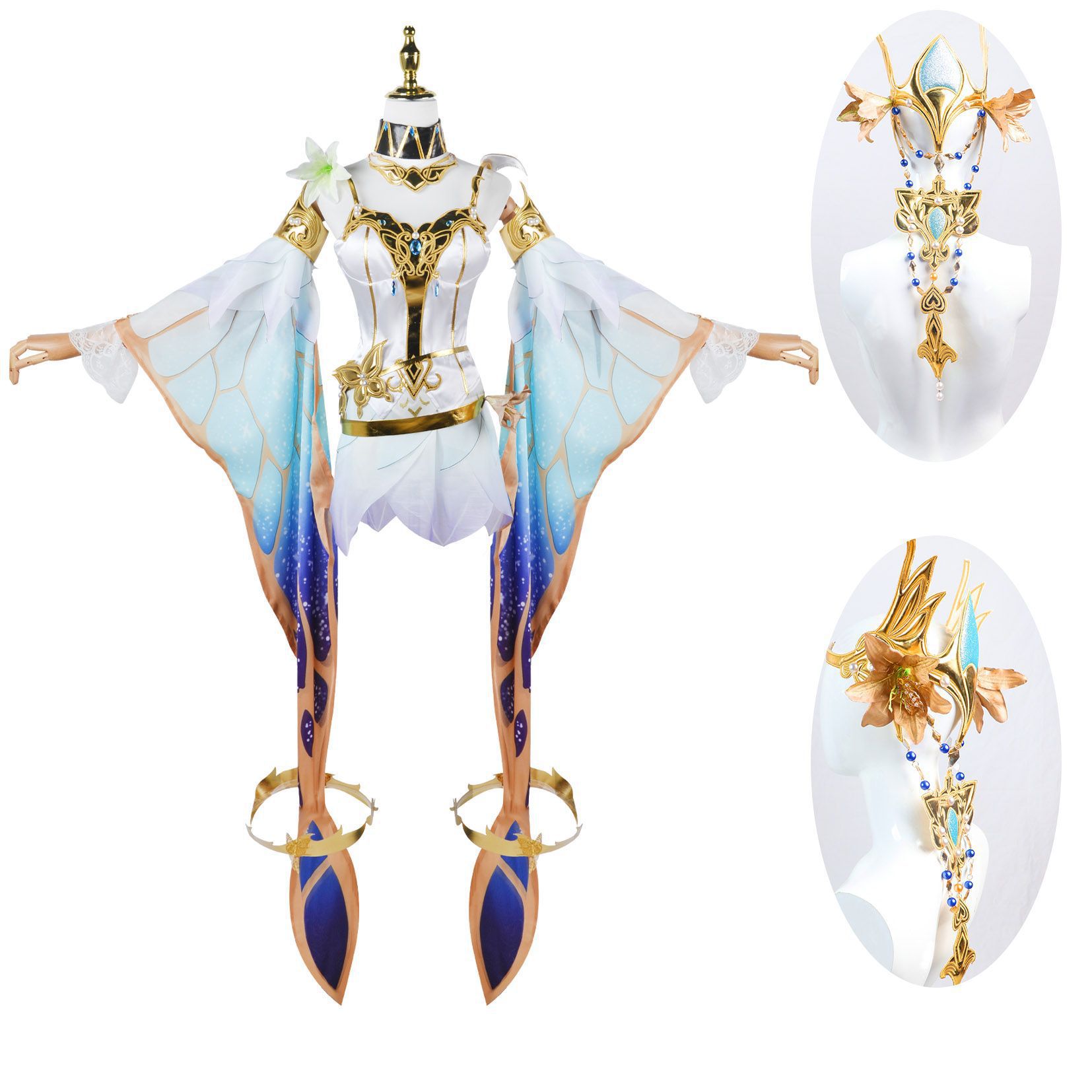 Beishui Trade the glory of the king cos suit Diao Chan New Edition Golden Midsummer Night's Dream cosplay Animation suit Full Set