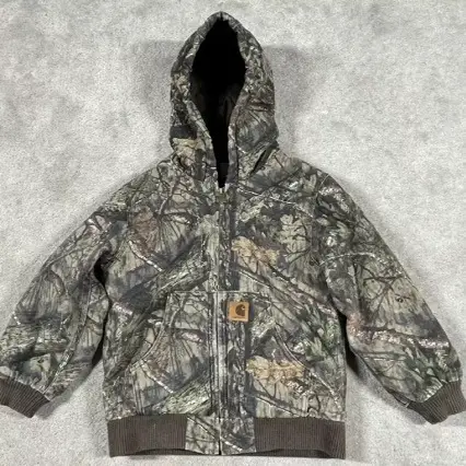 2024 Cross-Border Sweatshirt Leaf Print Zipper Hooded Cardigan Sweatshirt Handsome Casual Loose New Jacket Ready for Sale