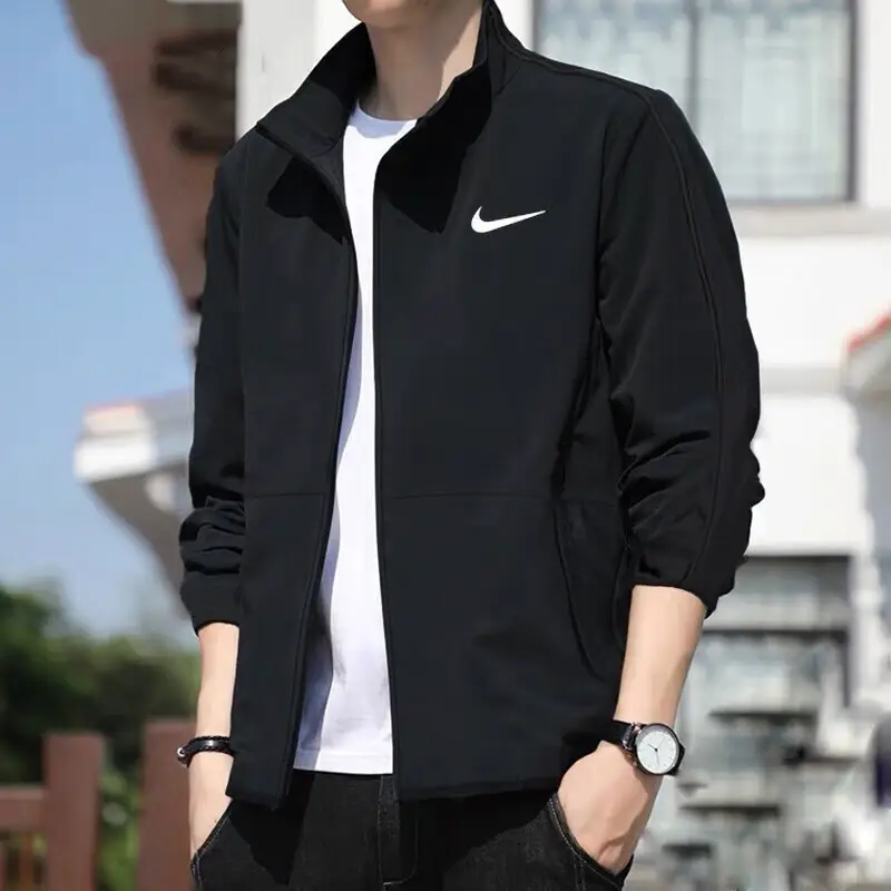 Nike Nike Genuine Outwear Men's Thin jacket Windproof Jacket Sun Protection Breathable Training Clothes New arrival Sports Tops