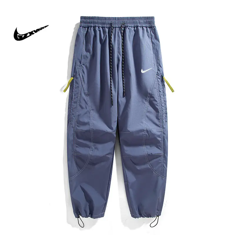 2025 Spring and Autumn New American Loose Straight Tube Work Clothes Casual Pants Charge Mountaineering Outdoor Sports Pants Men
