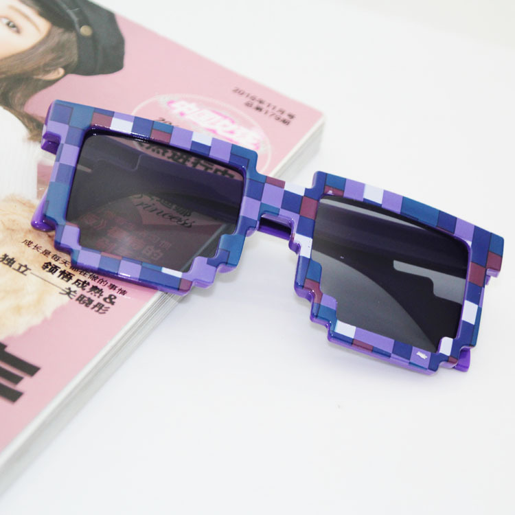 (Special) New Mosaic Adult Sunglasses, Trendy Retro Plaid Sunglasses, Personalized Fashion Trend Glasses