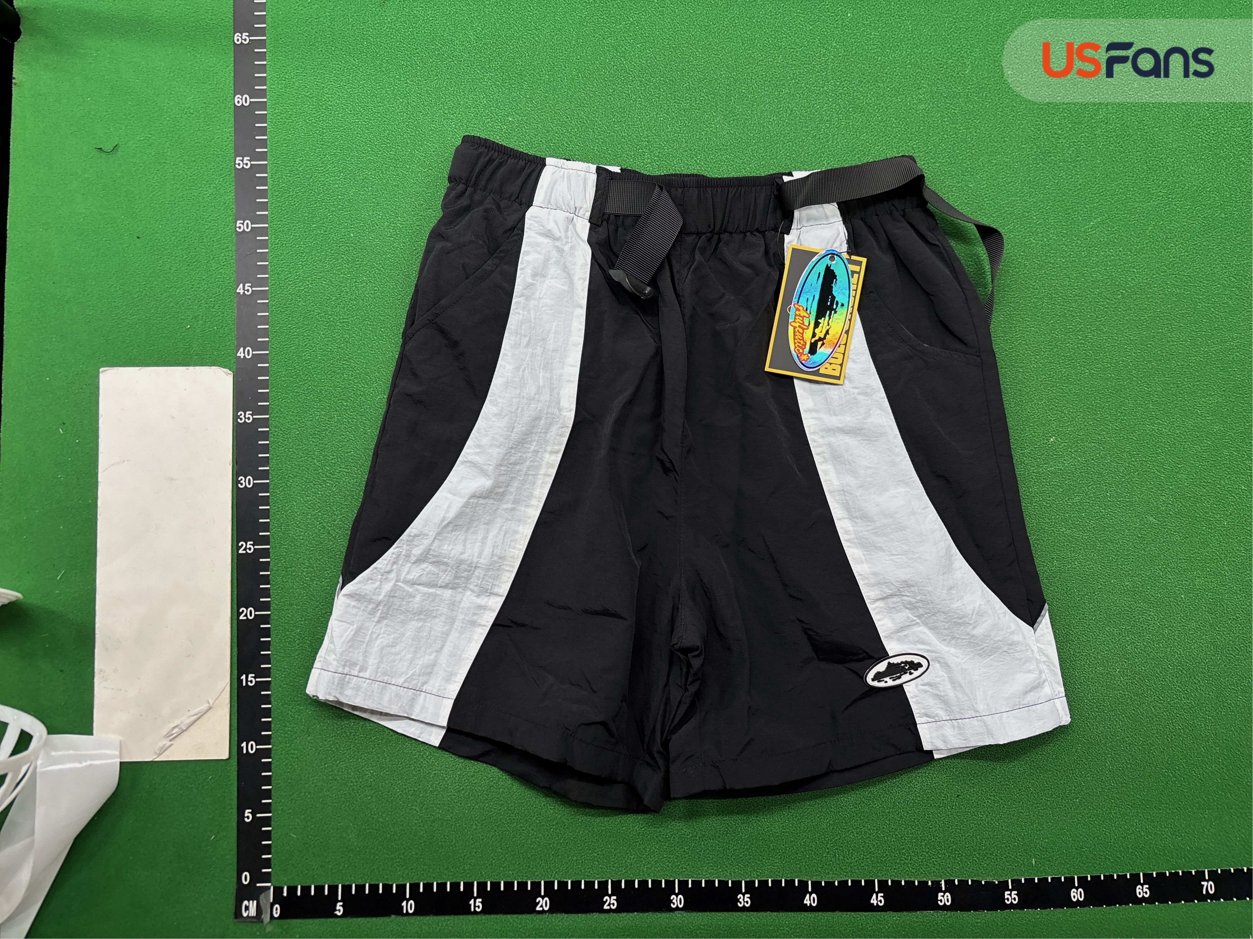 Cross-border corteiz for Alcatraz Island suit Color-block Embroidered Badge Unisex Coat Ins Jacket Shorts — photo QC 3
