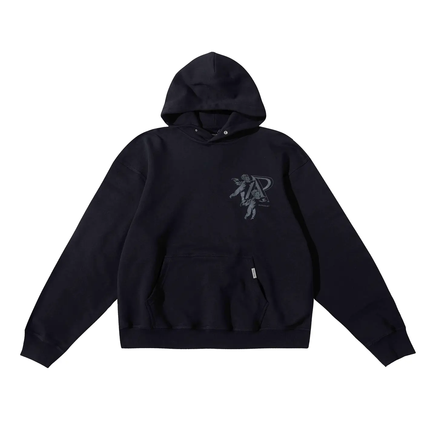 REPRESENT CHERUB INITIAL HOODIE 天使爱神字母印花连帽卫衣帽衫