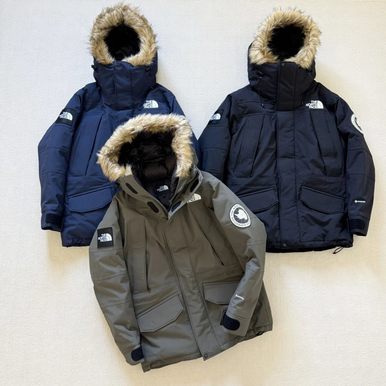 日版限定 TNF JP ANTARCTIC GTX PARKA GORE-TEX防寒极地羽绒服