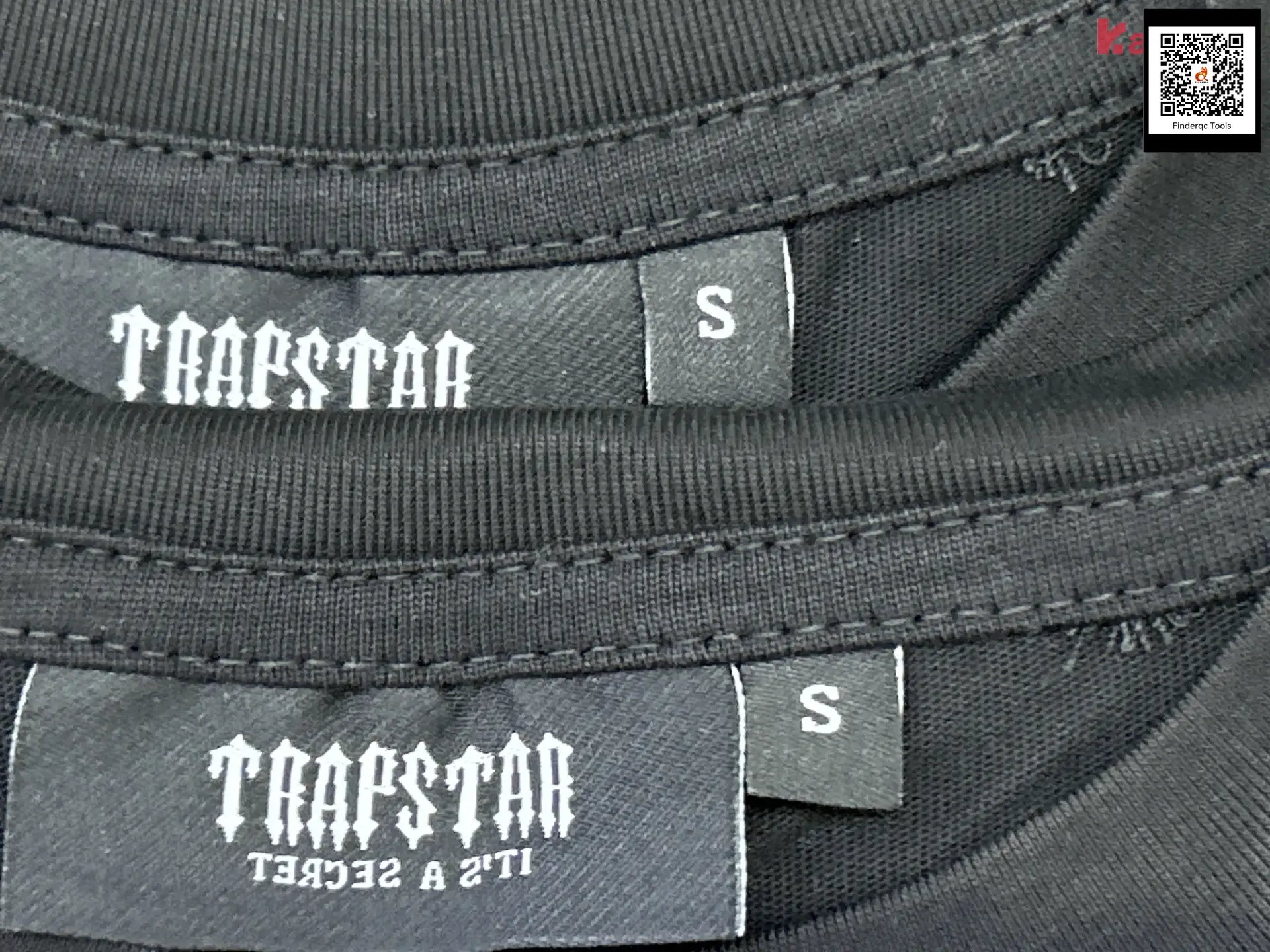 Niche style Trendy Trapstar Short-Sleeved Gradient Towel Embroidered Logo Loose Fashion T-Shirt High Street Round Neck Tee Men