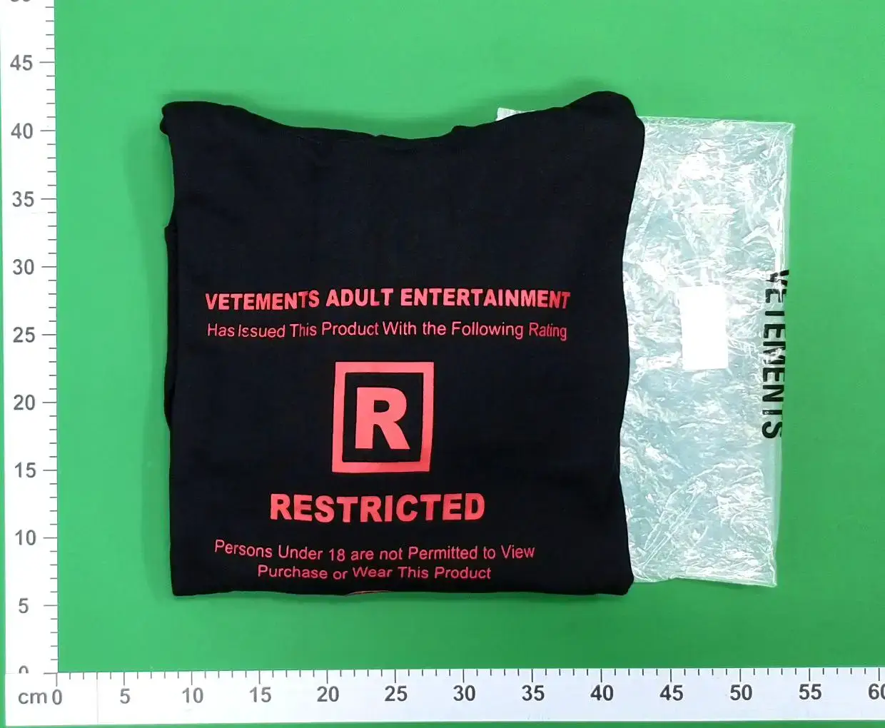 Vetements Restricted R Logo Black Hoodie
