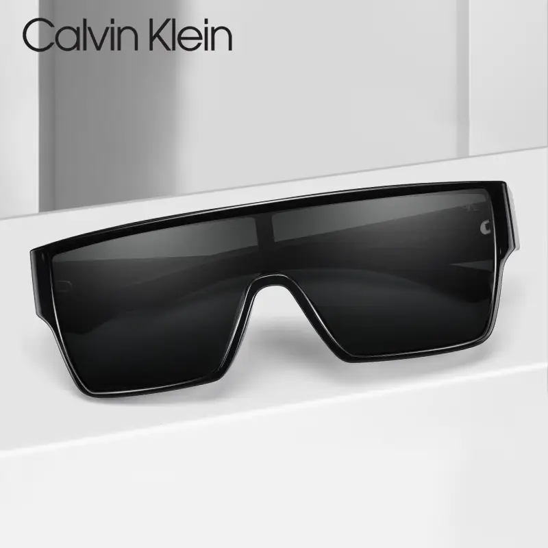 Ck New arrival Sunglasses One-Piece Goggles for Men and Women, High-End Trendy Sunglasses, Anti-Uv Official Authentic