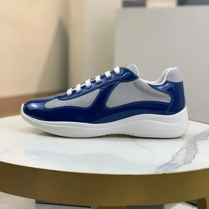 Foreign Trade 2025 New P Family Summer Cowhide Thick-Soled Comfortable and Versatile Mesh Breathable Casual Sports Couple Shoes