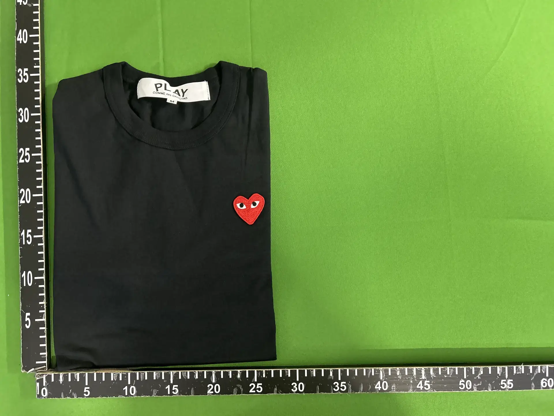 Comme des Garcons PLAY Black Long Sleeve T-Shirt