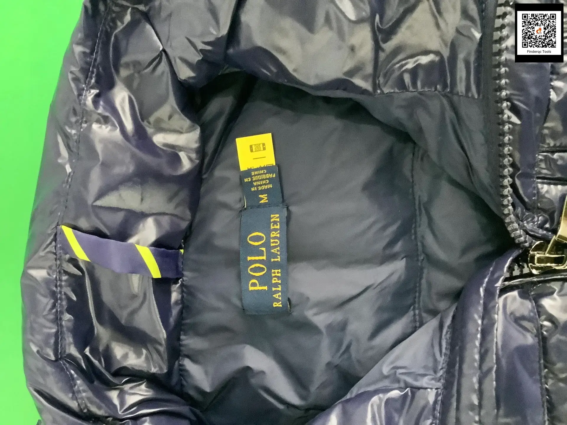 Polo Ralph Lauren Navy Puffer Jacket