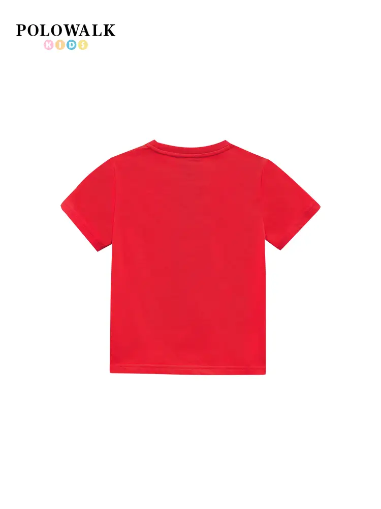Polowalk Children's Clothing Men's girl Short-Sleeved T-Shirt 25 Summer New arrival Paul kids Sports Easiest for match Half-Sleeve Tops