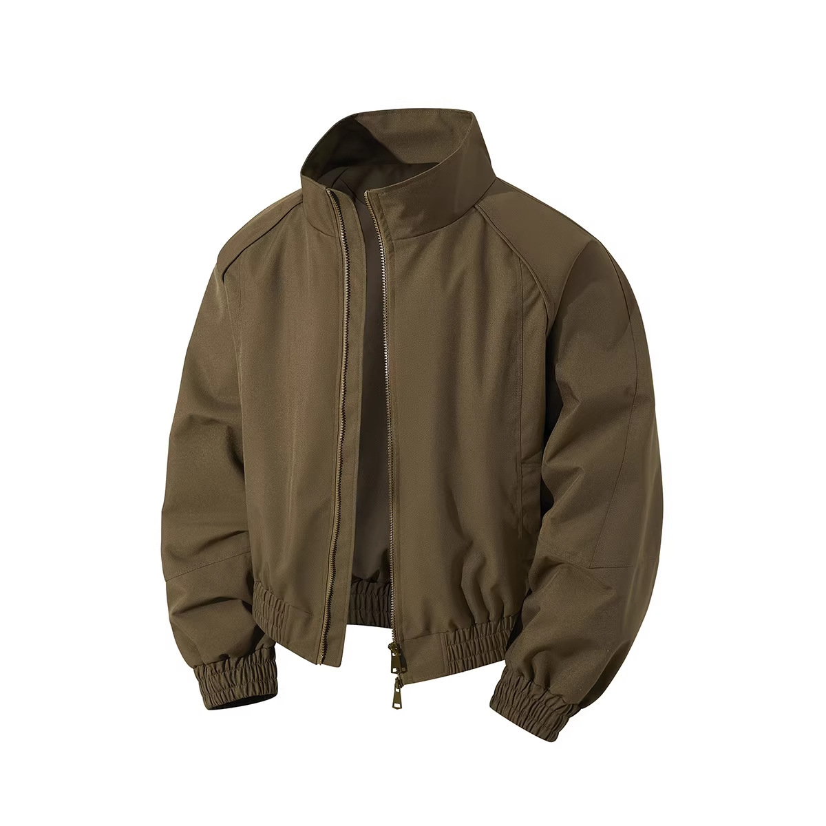 26 New Style Men's Jackets with Stand Collar, Loose American High Street Style, Men's Loose-Fitting Couple's Stand Collar Workwear, Quality Men's Clothing