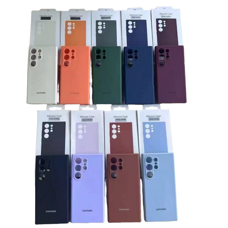 Suitable for Samsung S26Ultra Liquid Silicone Phone Case with Skin-Like Feel, Full Coverage, Same Model as S25 Official Version, S24 Protective Case Foto QC de 1688 na Qualit.ly