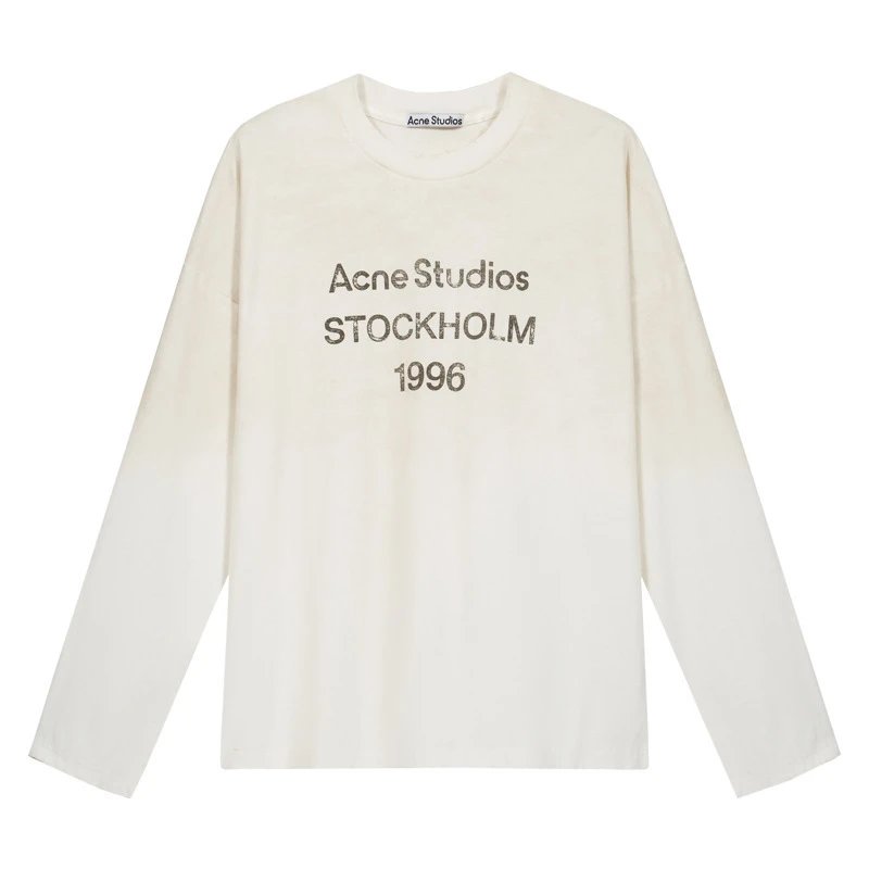 Acne Studios Stockholm 1996 Long Sleeve T-Shirt QC 写真 WEIDIAN Qualit.ly