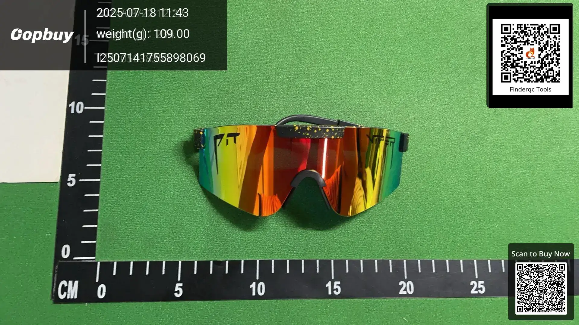 PitViper Cross-border Direct Supply Riding Large-frame Sunglasses Real Film Colorful Lens Glasses Outdoor Sports Glasses