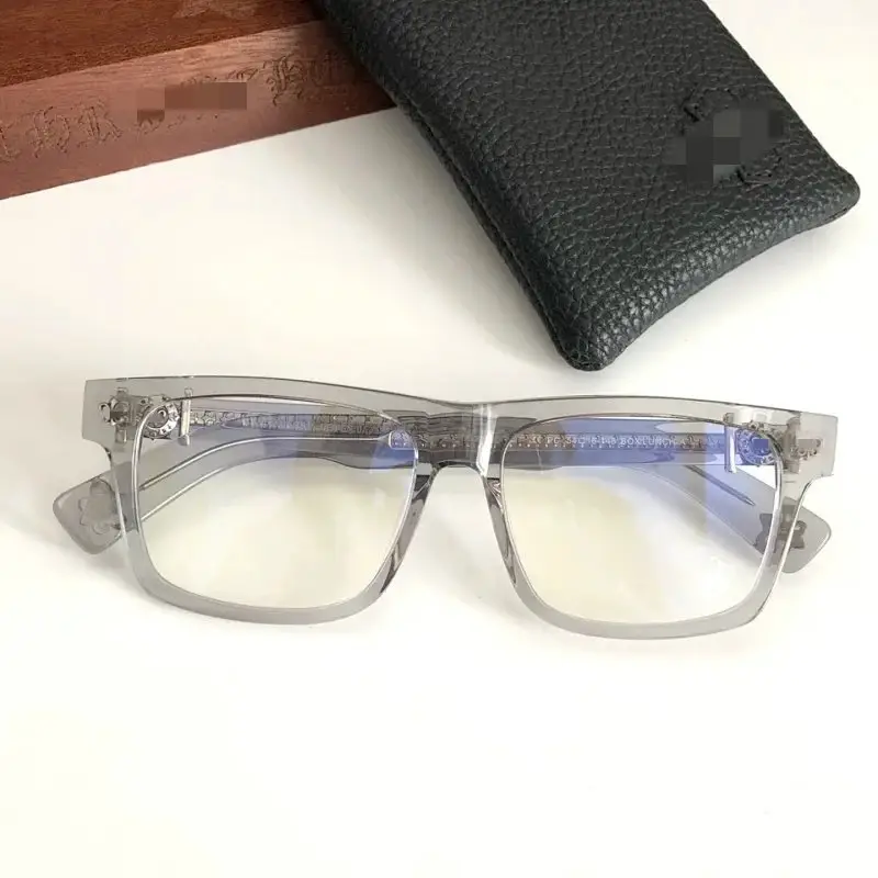 CH 光学眼镜高品质复古版材透明框眼镜 Box Lunch-A SIZE：54-16-148