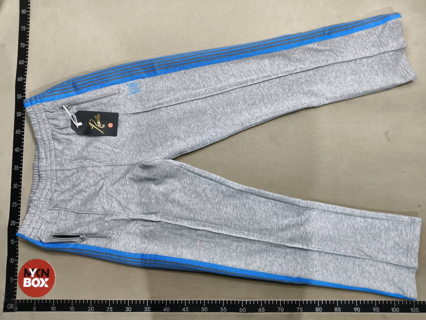 Japanese Style Needles Velvet Butterfly Embroidered Track Velvet Pants Men's Casual Loose Pants Sports Pants Women QC
