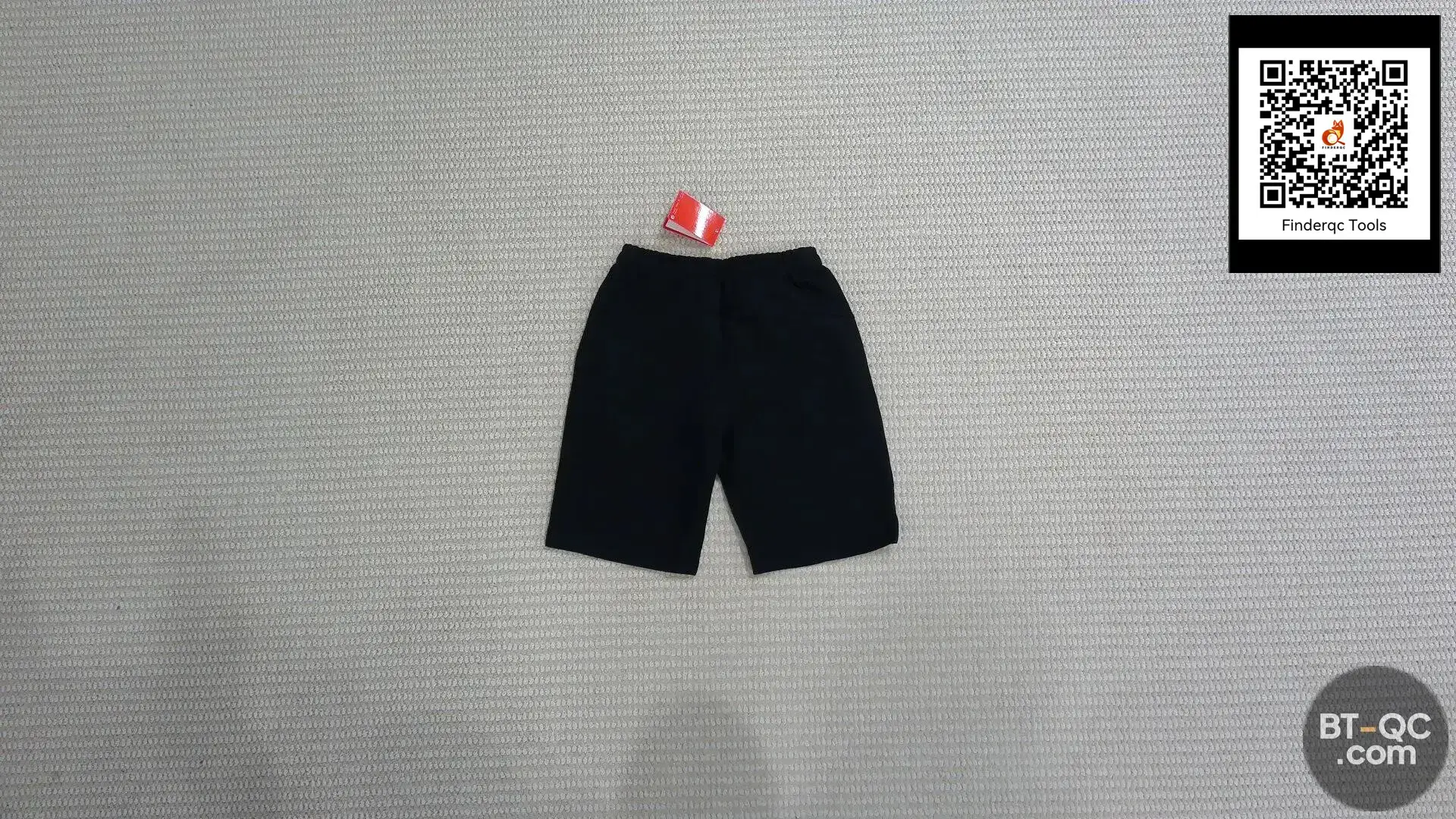 Black Cotton Shorts