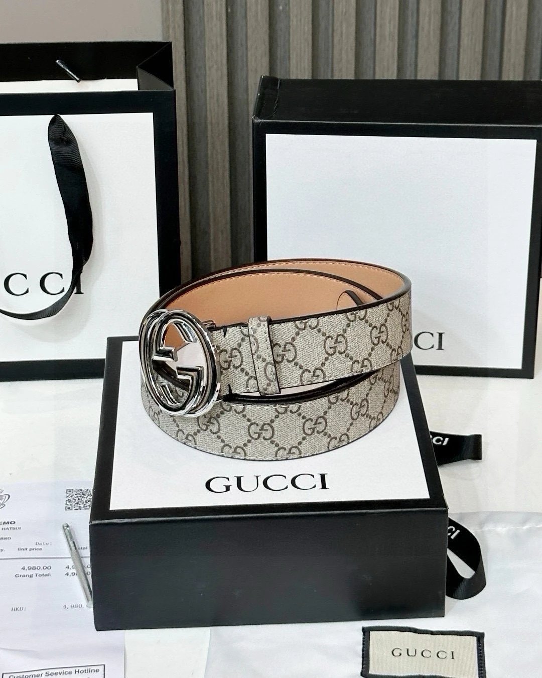 GUCCI GG belt