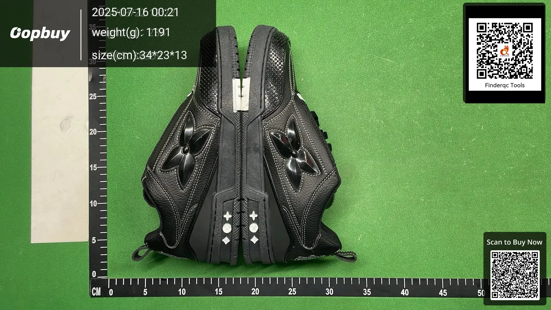 Louis Vuitton LV Trainer Black